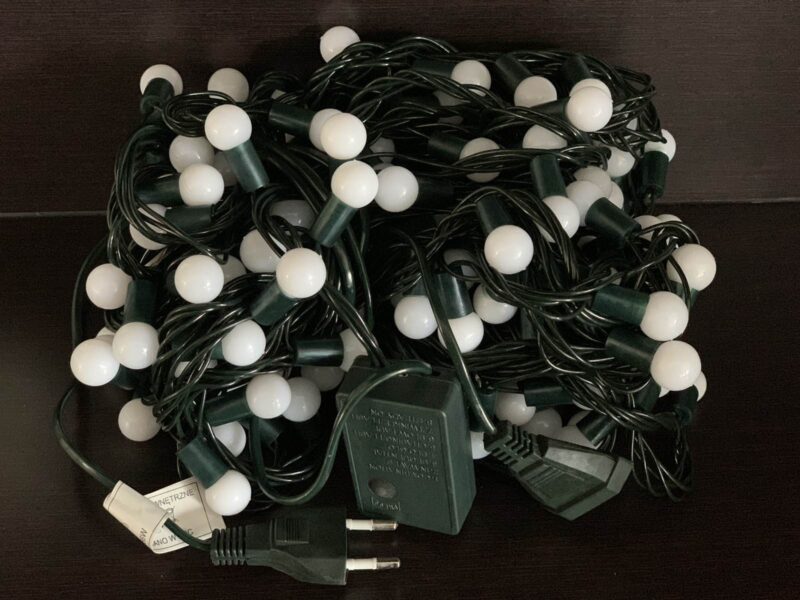 200LED apvalios lemputės įvairių spalvų 17M - Image 3