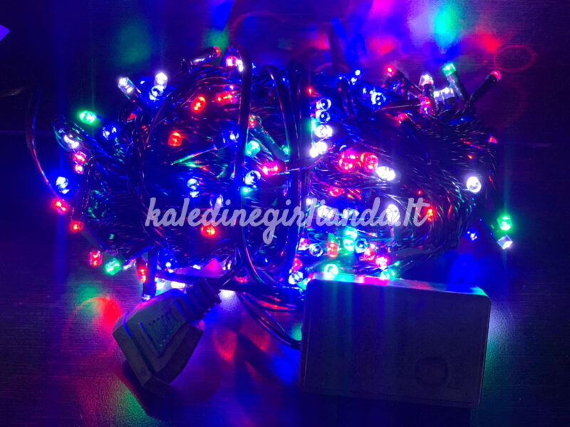 300LED kalėdinės lemputės įvairių spalvų 22M - Image 5