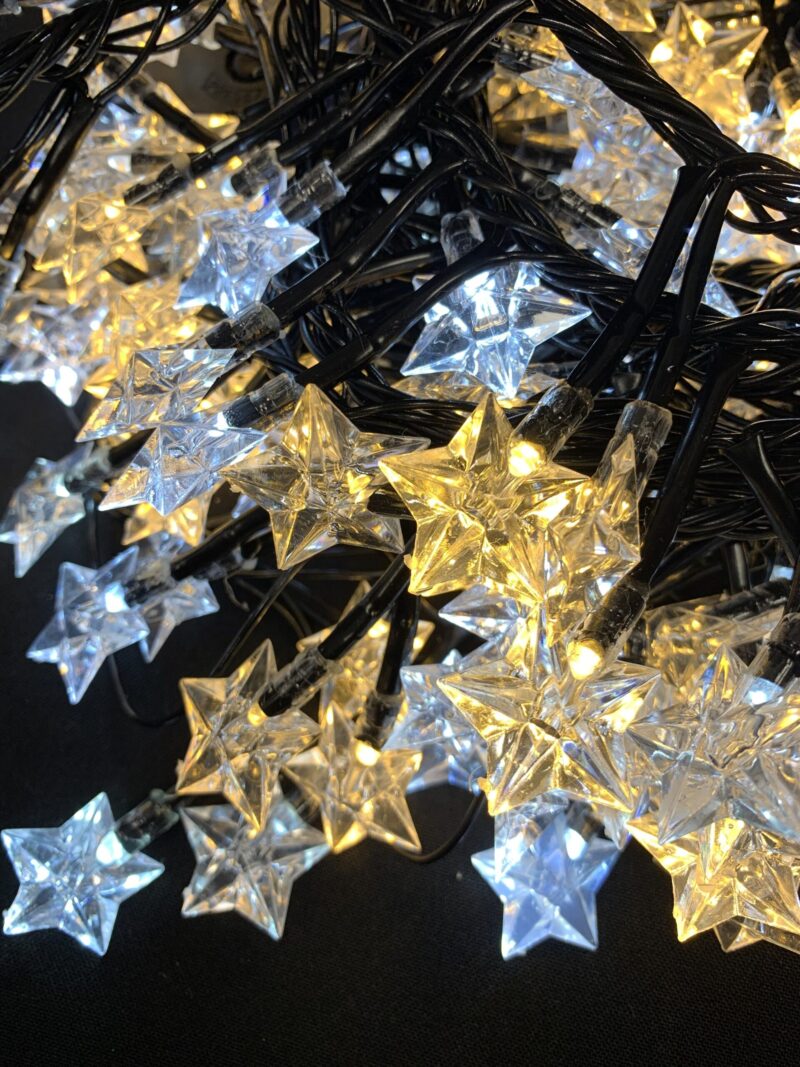 300LED lemputės „žvaigždynas“ šilta balta-balta 6M - Image 2