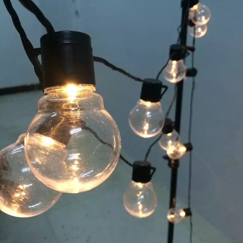 LED šviesos girlianda 4,5M 20 lempučių su saulės baterija - Image 3