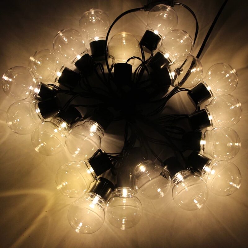LED šviesos girlianda 4,5M 20 lempučių su saulės baterija - Image 2