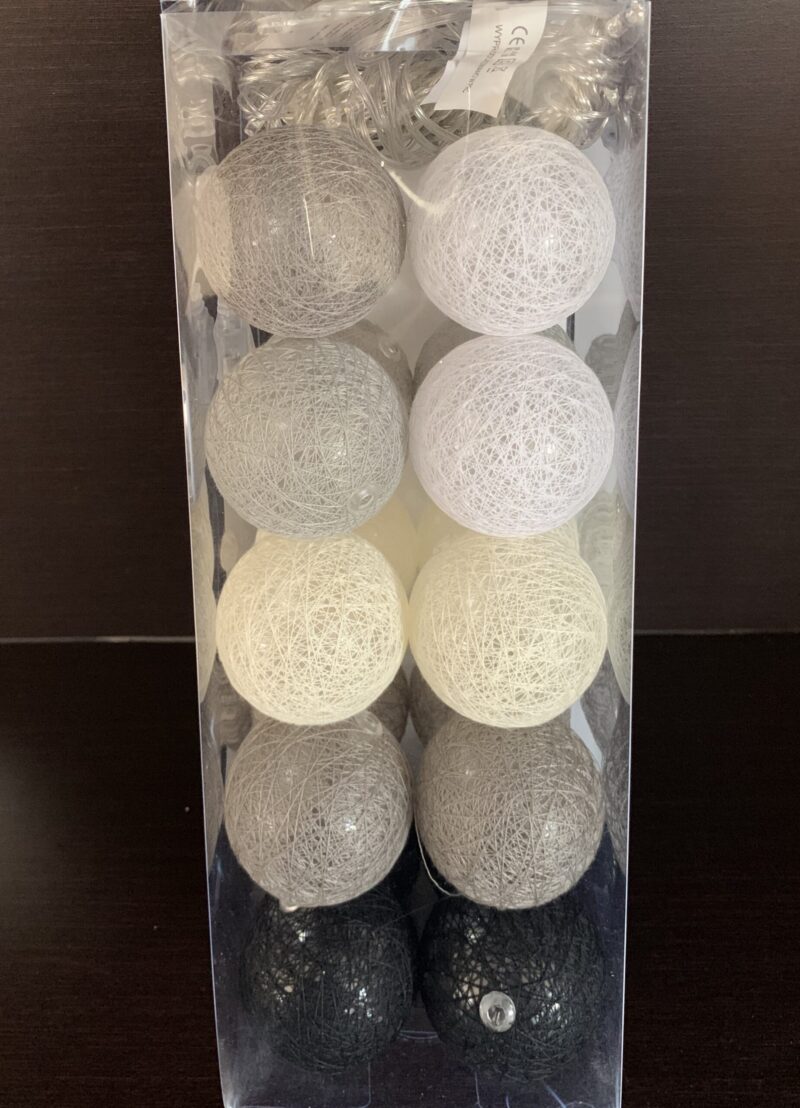 360LED kaledinės lemputės, šiltai baltos 30M - Image 3