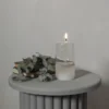 Vaškinė žvakė LED Flamme Float stikliniame inde 17,5cm