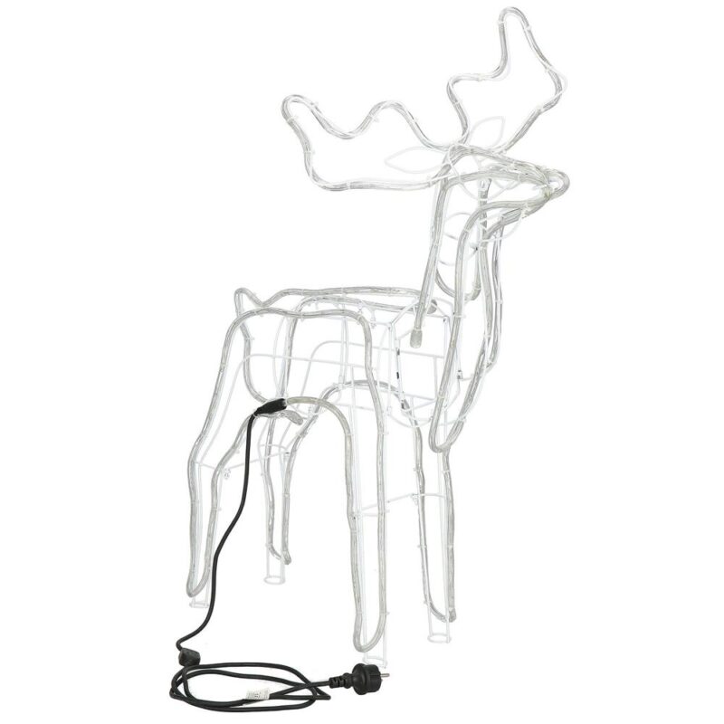 Elnio formos dekoracija 90cm balta - Image 3