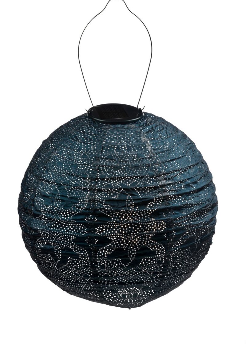 Pakabinamas saulės žibintas Lumiz Oval40 Ikat Auksinė - Image 2
