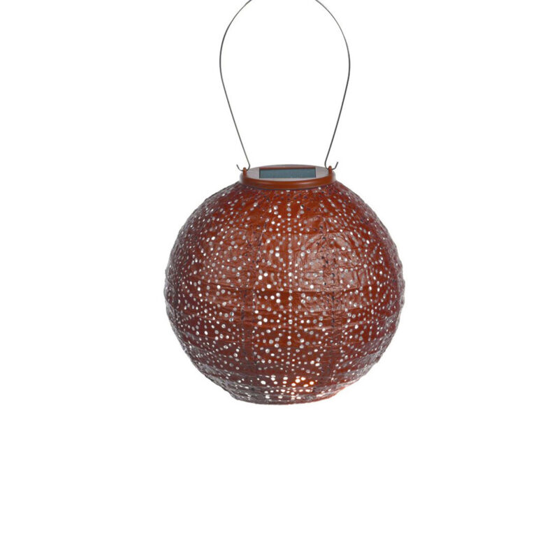 Pakabinamas saulės žibintas Lumiz Round20 Sashiko Copper