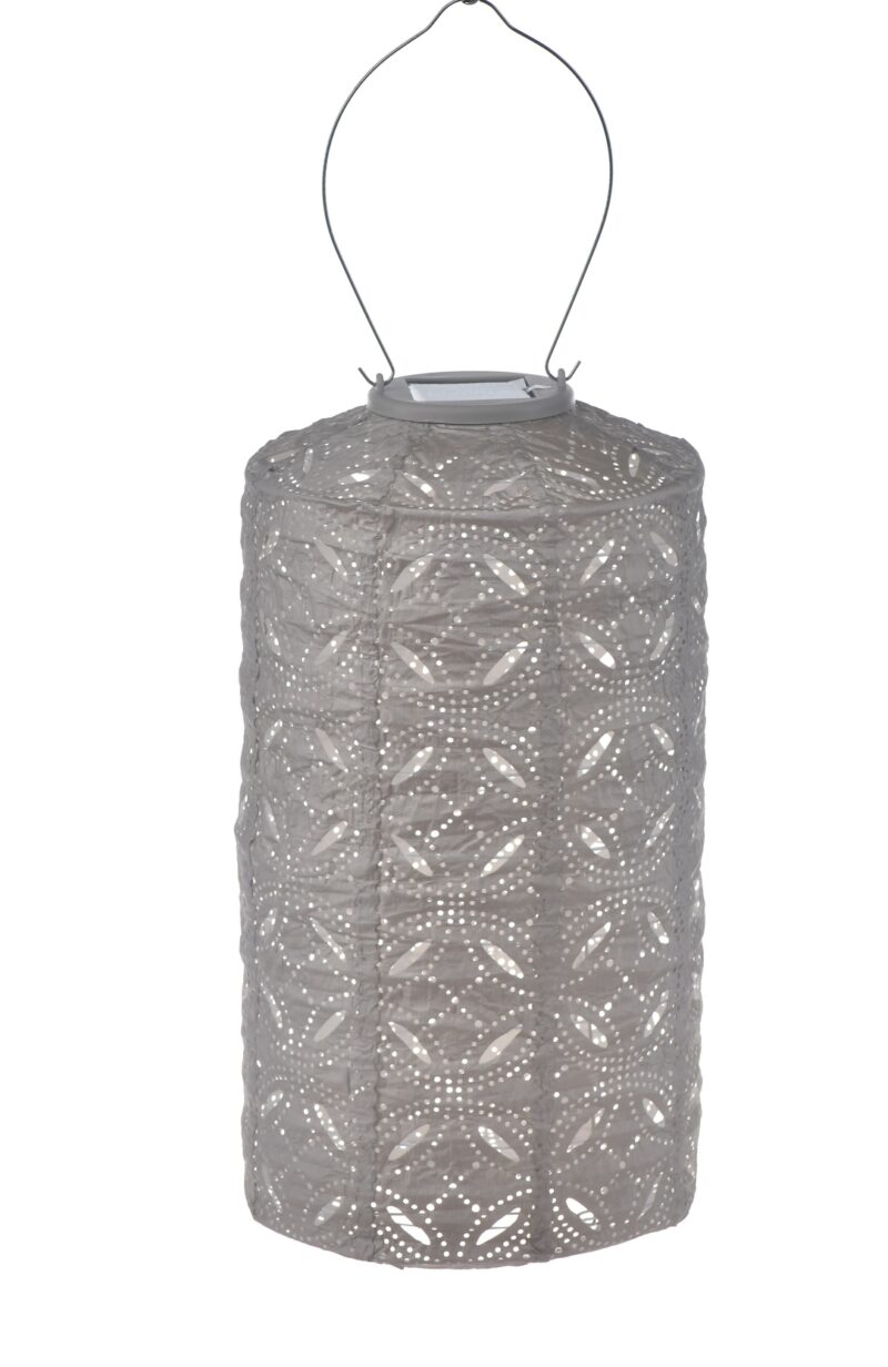 Pakabinamas saulės žibintas Lumiz Cylinder18 Mandele Light Taupe