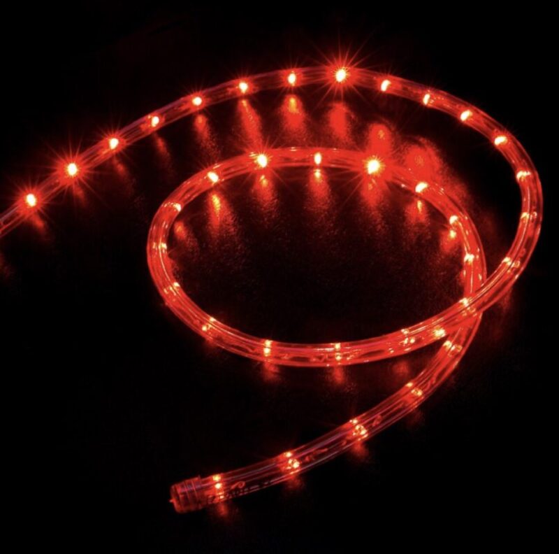 LED raudona šviesos girlianda 10M