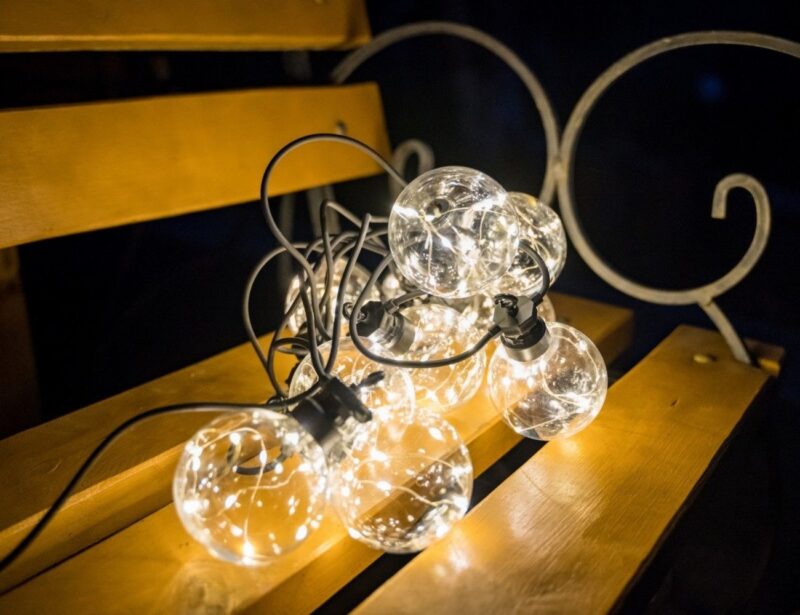 LED girlianda komplektas 9,5 m 10 lempučių - Image 4
