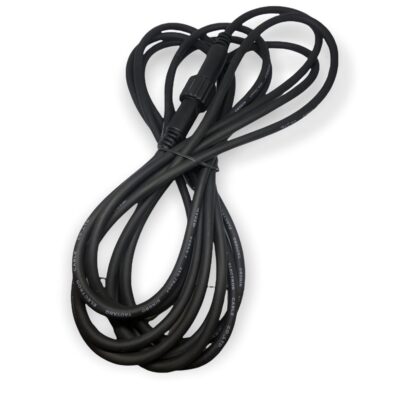 PRO serijos universalus prailgintuvas, skirtas šviesos užuolaidoms ir lempučių girliandoms 5M juoda
