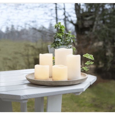 LED žvakių rinkinys 5 vnt.