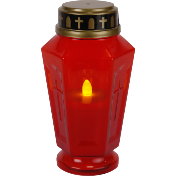 Kapinių žvakė raudonos spalvos - Image 2