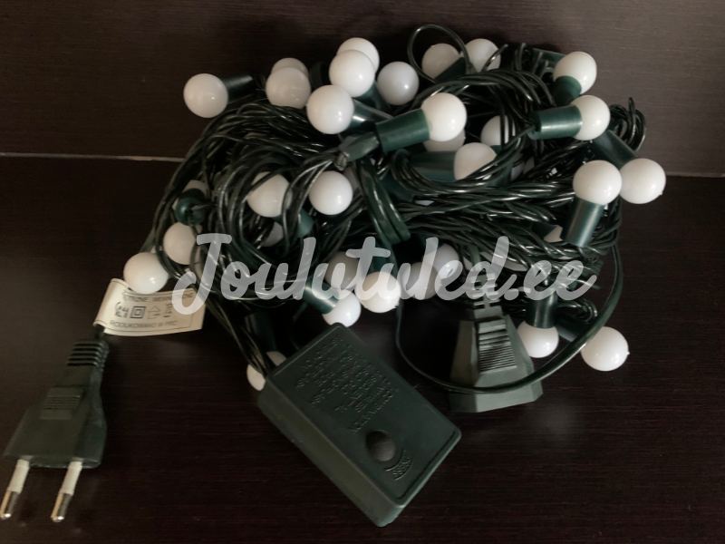 100LED apvalios lemputės šalta balta 8.5M - Image 3