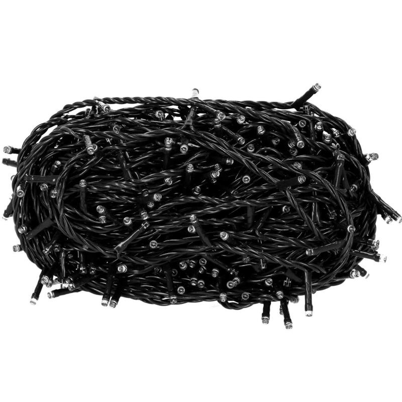 1000 LED kalėdinės šviesos šaltai baltos + mirksinčios mėlynos 81.5 m - Image 5