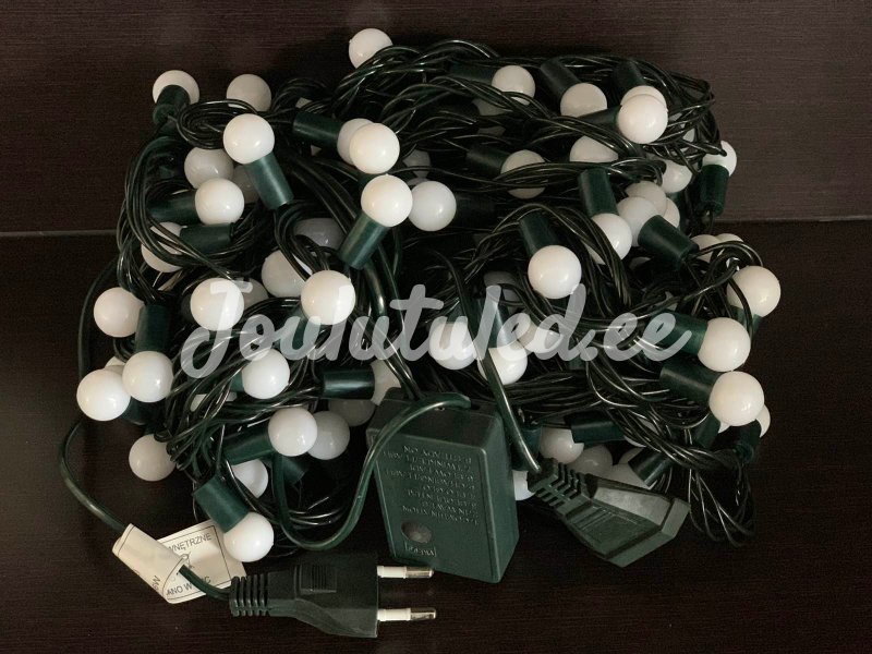 200LED apvalios lemputės šilta balta 16.5M - Image 2