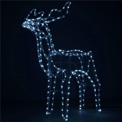 Elnio formos dekoracija 90cm balta