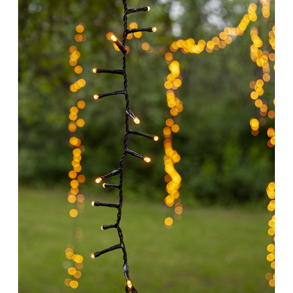 800LED kalėdinės lemputės, šiltai baltos 21M - Image 4