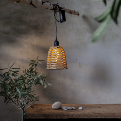 Dekoratyvinė lempa Twine 15cm aukščio su baterijomis