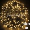 100LED kalėdinės lemputės šilta balta 8M