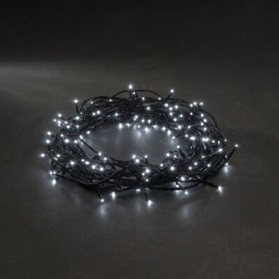 200LED šaltos baltos spalvos kalėdinės lemputės 16M