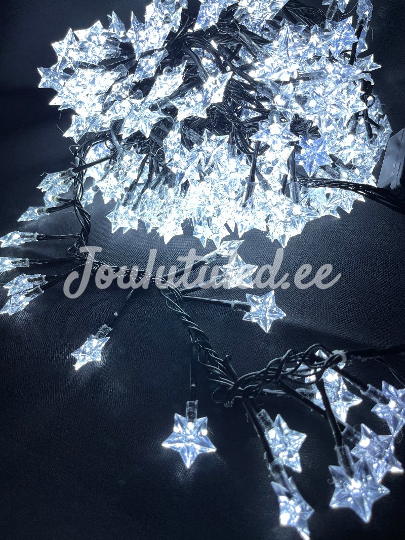 300LED lemputės „Cluster“ balta 6M