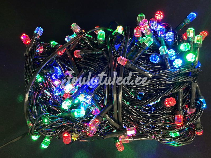 300 LED kalėdinės lemputės RGB 21,5M