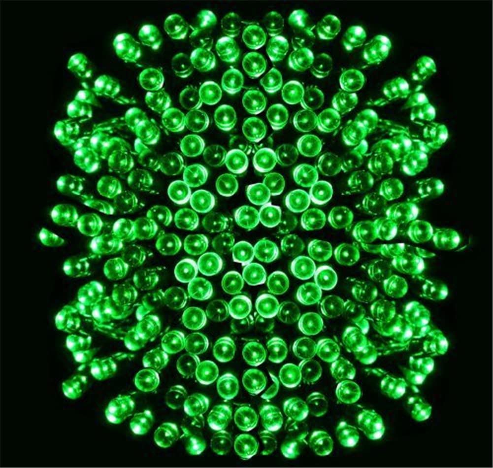 300LED kalėdinės lemputės žalia 22M