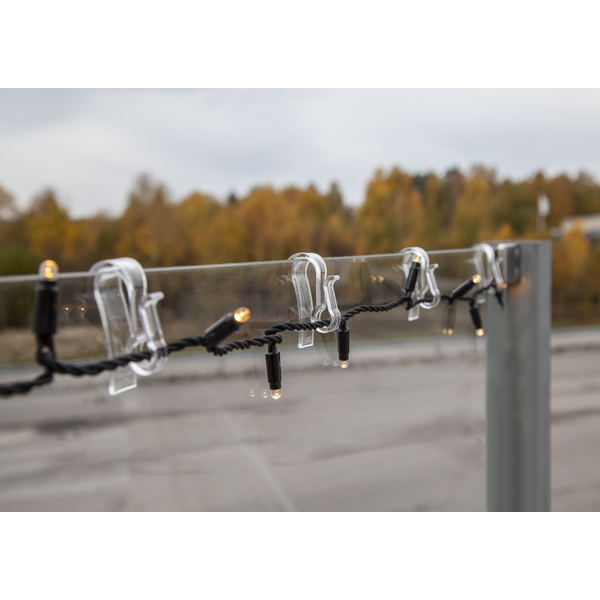 Šviesos girliandos bei girliandų užuolaidų laikikliai 10vnt - Image 3