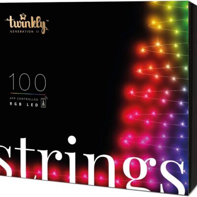 Išmaniosios kalėdinės lemputės Twinkly Strings 100 RGB LED (Gen II)