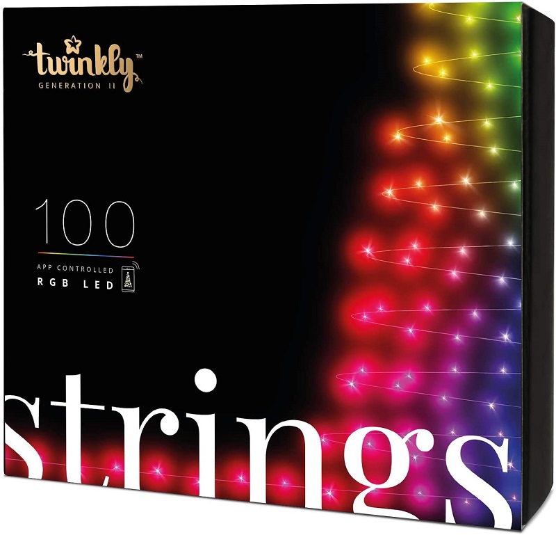 Išmaniosios kalėdinės lemputės Twinkly Strings 100 RGB LED (Gen II)
