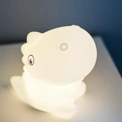 LED naktinė lempa „Dinosaur“ 15 cm