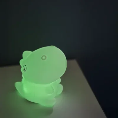 LED naktinė lempa „Dinosaur“ 15 cm
