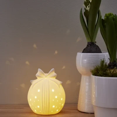LED stalo dekoracija „Rozy“ 11 cm