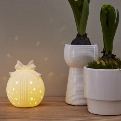 LED stalo dekoracija „Rozy“ 11 cm