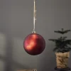 LED klaaskuul "Bliss" punane Ø 20 cm