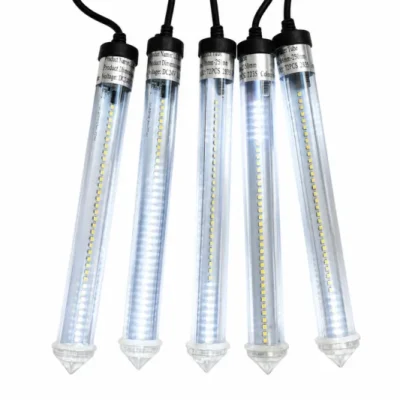 LED Lietaus lašai PRO 5M šaltai balta
