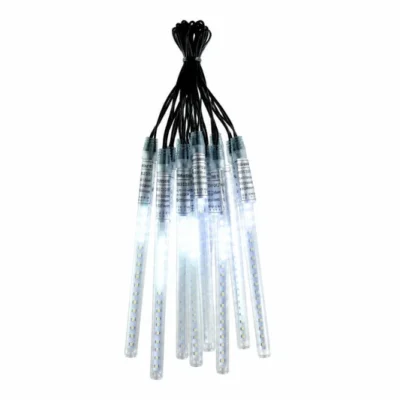 LED Lietaus lašai PRO 6M šaltai balta