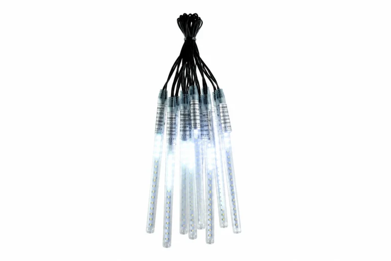 LED Lietaus lašai PRO 6M šaltai balta