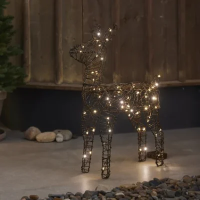LED šiaurės elnias „Vicke“ 60 cm