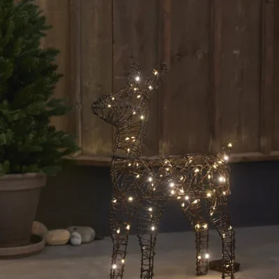 LED šiaurės elnias „Vicke“ 60 cm