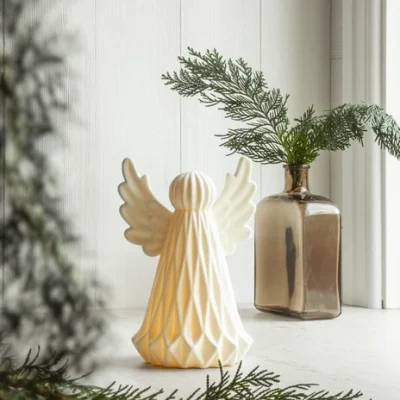 LED angelas „Vinter“ 19 cm