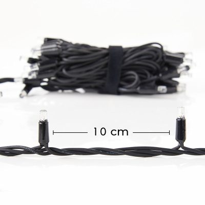 Mirksinti LED lempučių girlianda PRO 24V 10M