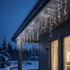200LED šaltos baltos spalvos šviesos užuolaida 9.5M