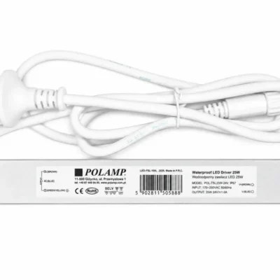 PRO maitinimo adapteris su laidu 25W 24V