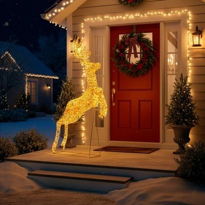 LED elnias „Glow“ šiltai baltas 120LED