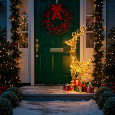 LED dekoracija „Elnias“ šiltai baltas 80LED
