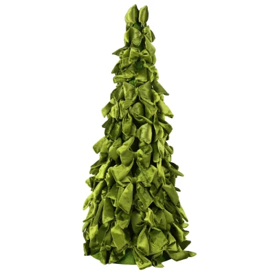 Kaspinėlių eglutė „Royals“ žalia 80 cm