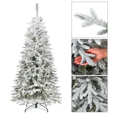 Apsnigta Kalėdų eglutė „Kalnų eglė Lux“ 220 cm
