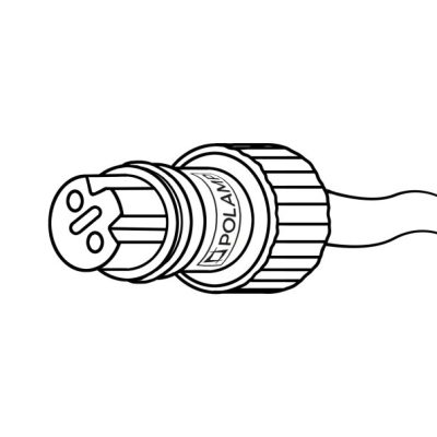PRO maitinimo blokas 24V 60W IP67 – iki 7 girliandų (70 m)